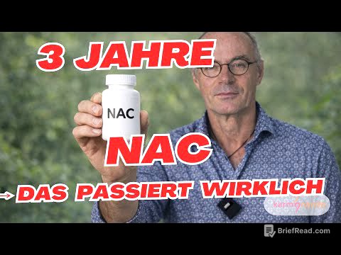 NAC über 3 Jahre 👉 Was sagt Körper & Wissenschaft dazu?💡