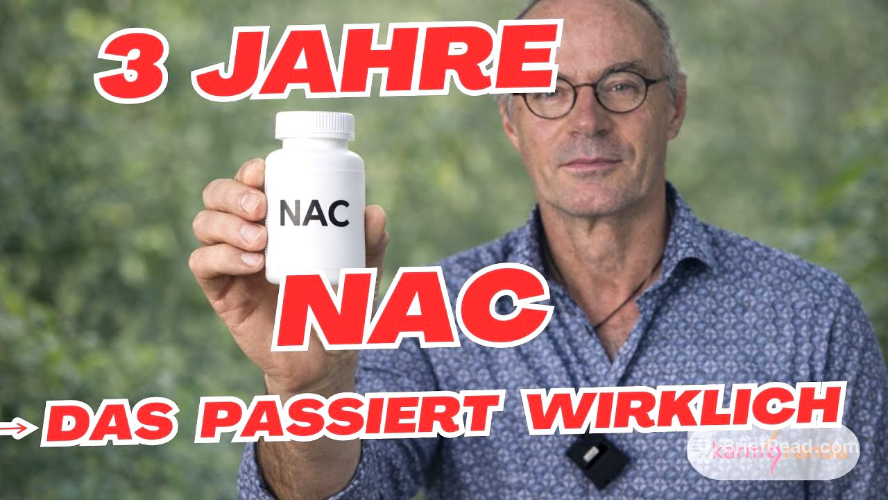 NAC über 3 Jahre 👉 Was sagt Körper & Wissenschaft dazu?💡