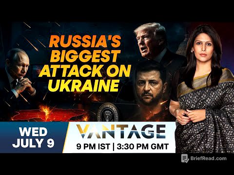 LIVE: Russia Launches Biggest Air Attack on Ukraine Yet | Vantage with Palki Sharma | N18G