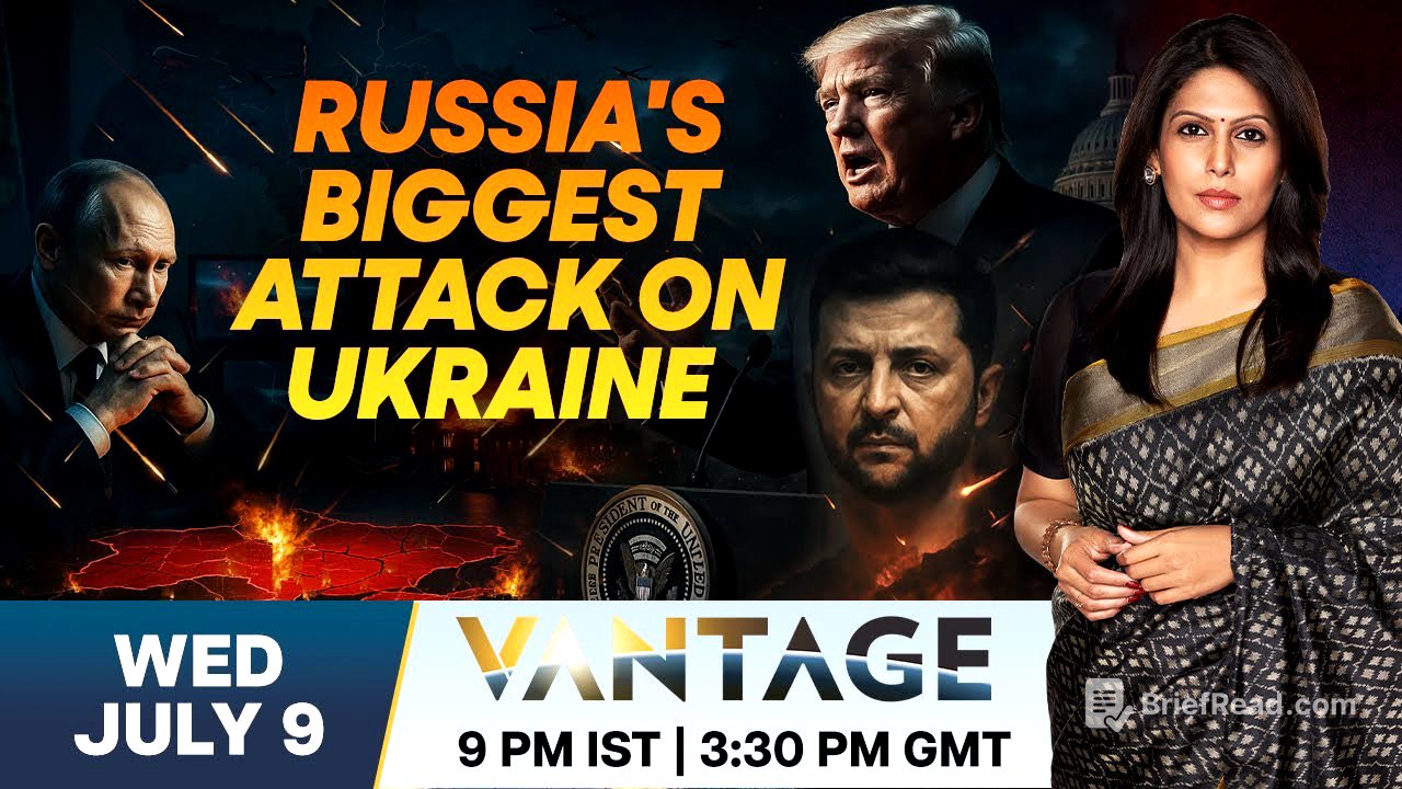 LIVE: Russia Launches Biggest Air Attack on Ukraine Yet | Vantage with Palki Sharma | N18G