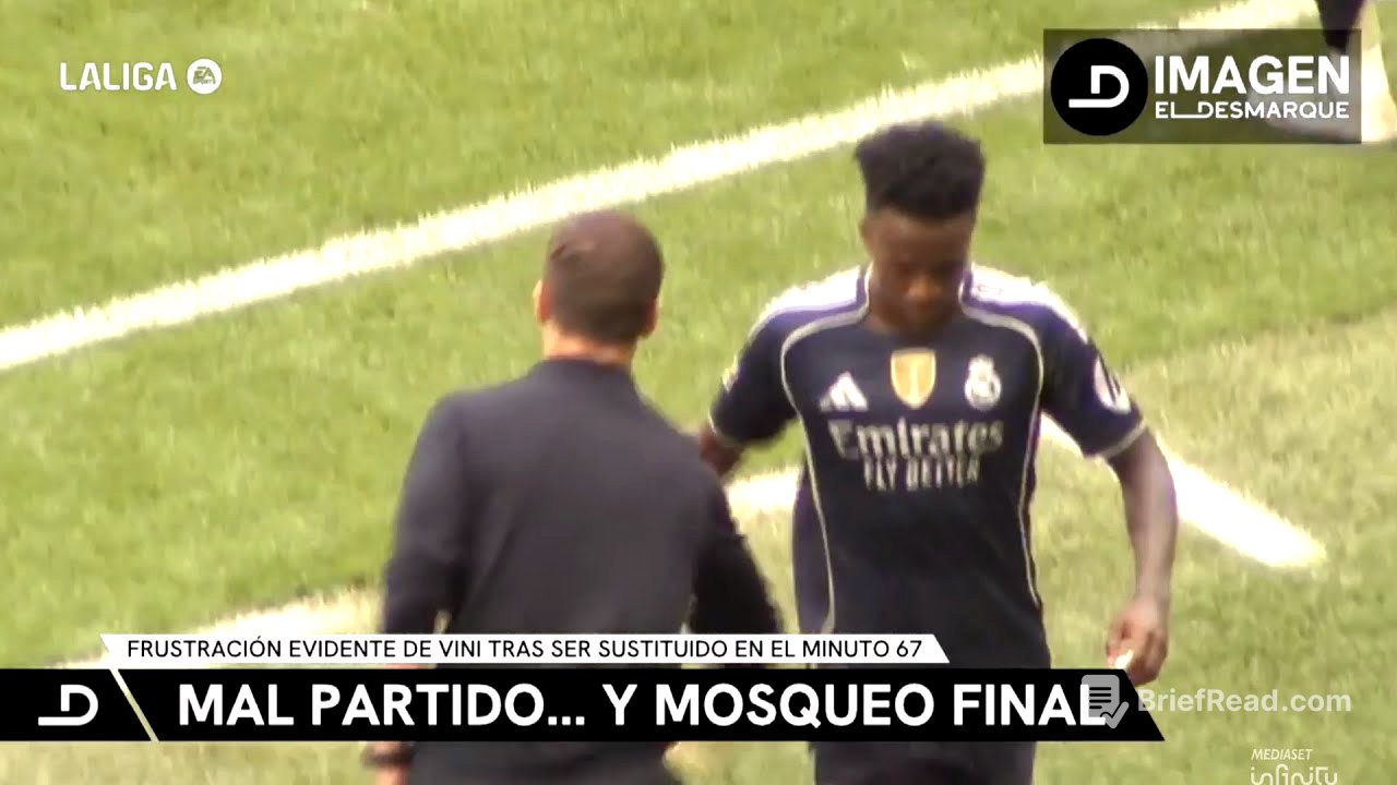 El enfado de Vinicius con Xabi Alonso por cambiarle