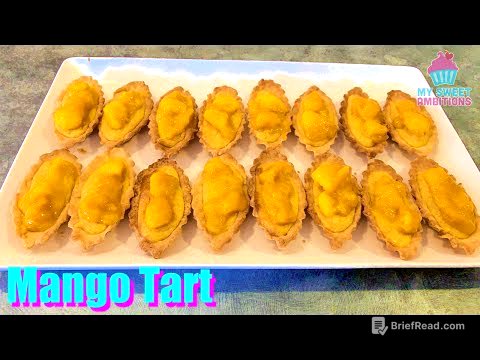 Mango Tart - mysweetambitions