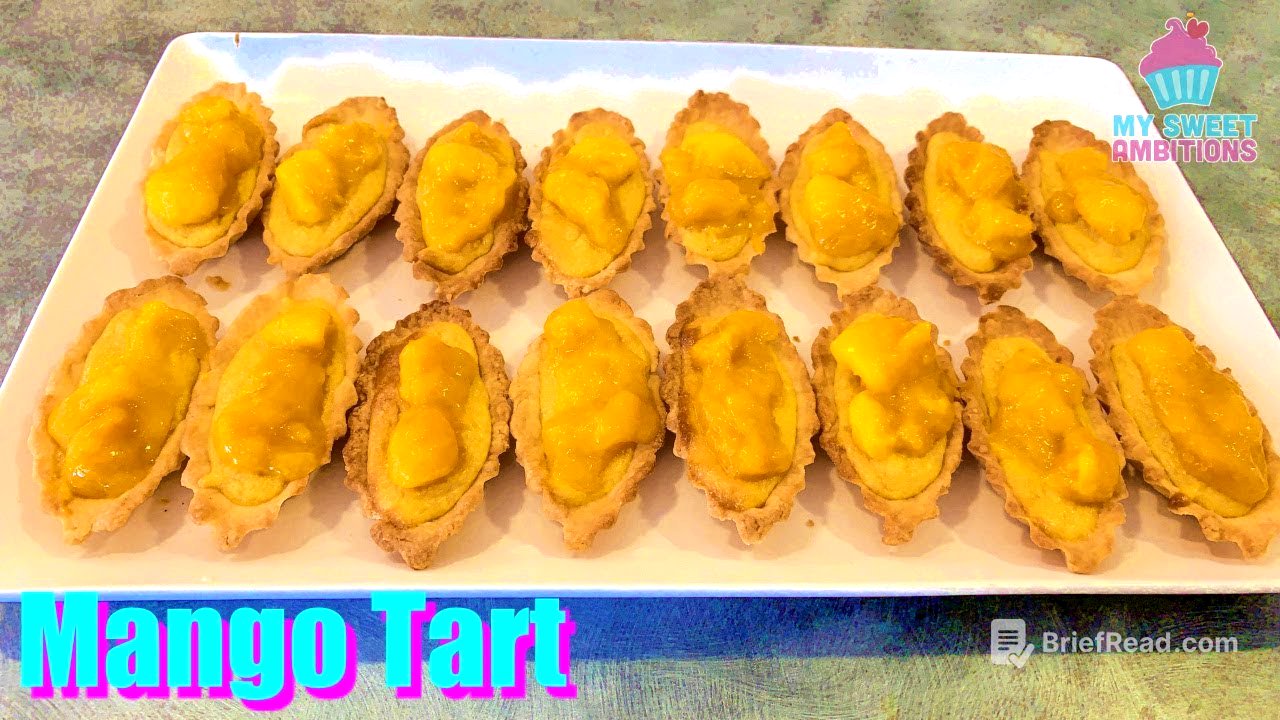 Mango Tart - mysweetambitions