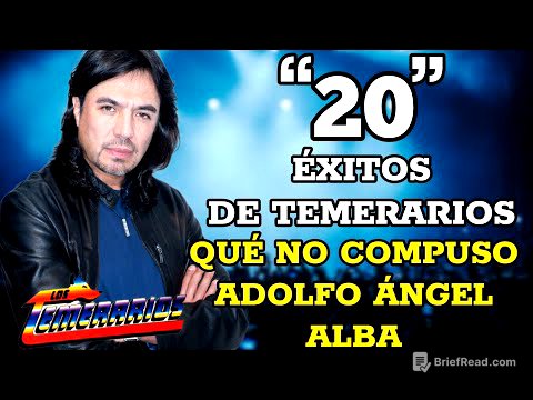 “20 Éxitos De Los Temerarios Qué No Fueron Compuestos Por Adolfo Ángel Alba”