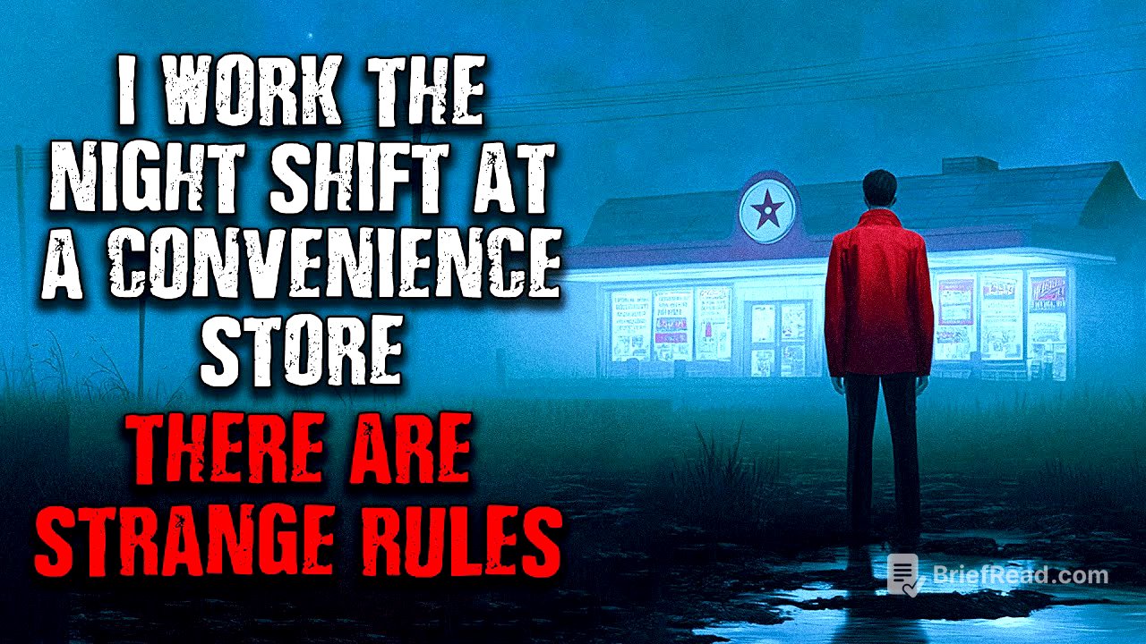 I Work Nightshift at a Convenience Store — We have STRANGE Rules to Survive