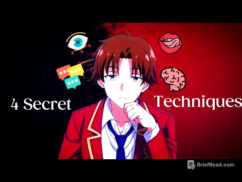 How to Hide EMOTIONS Like KIYOTAKA AYANOKOJI