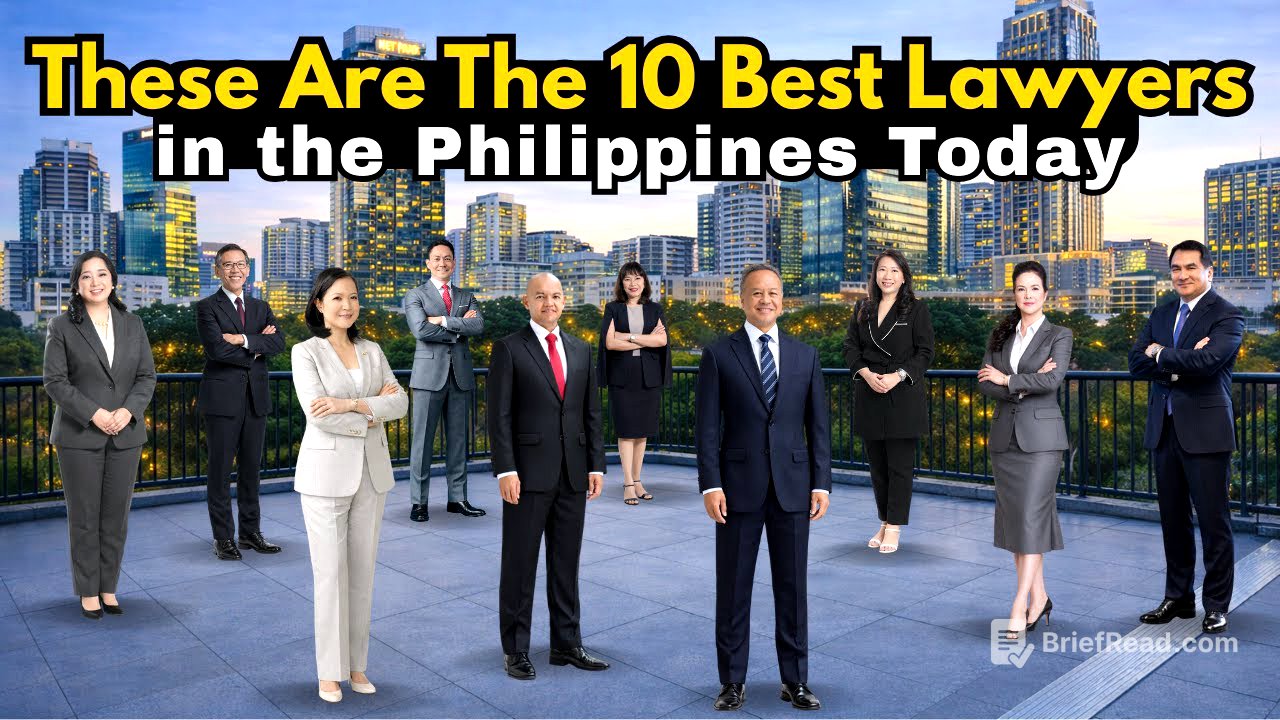 TOP 10 BEST FILIPINO LAWYERS LIVING TODAY (By Specialty)