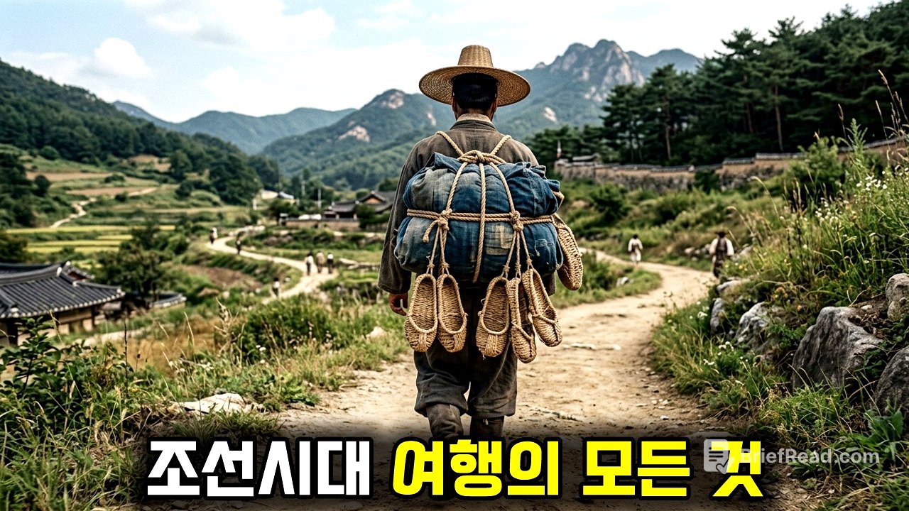 서울에서 부산까지 20일을 걸었다 | 조선시대 도로·주막·파발 완벽정리