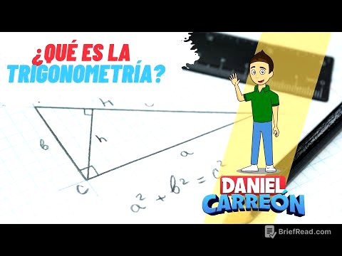 ¿QUE ES LA TRIGONOMETRÍA? Super facil - para principiantes