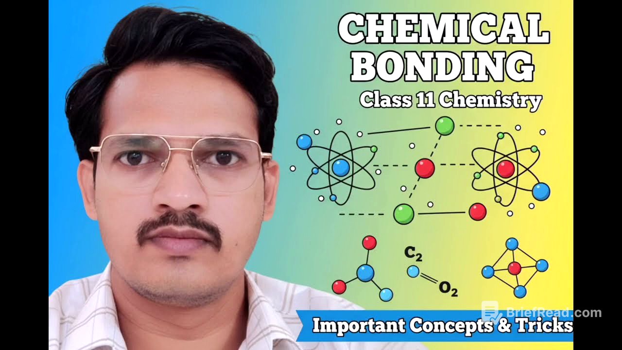 Chemical bonding  JEE/NEET/ CET Tricks