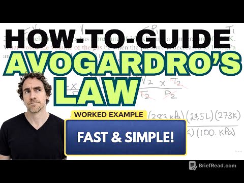 Calculating Avogadro's Law   |  Chemistry Homework in 3 MINUTES