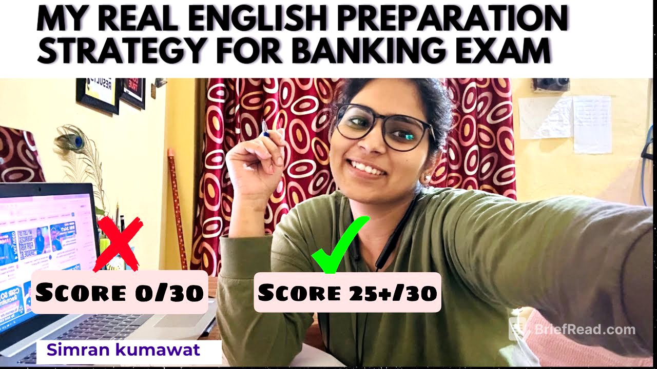 My real English strategy for BANKING exam 🏦✅ || ENGLISH Strategy for beginners || 💯| BEST STRATEGY