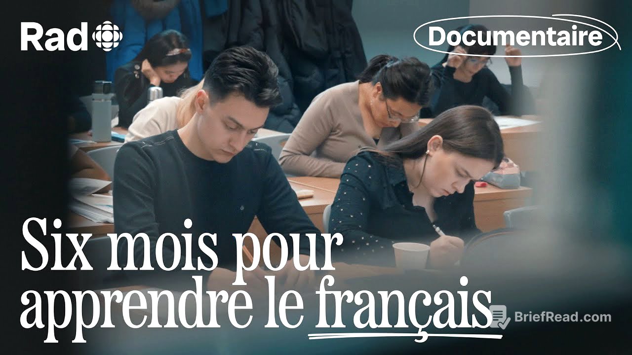 Six mois pour apprendre le français | Documentaire | Rad