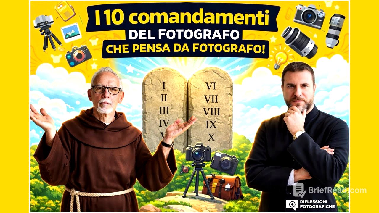 I 10 COMANDAMENTI DEL FOTOGRAFO che pensa da FOTOGRAFO