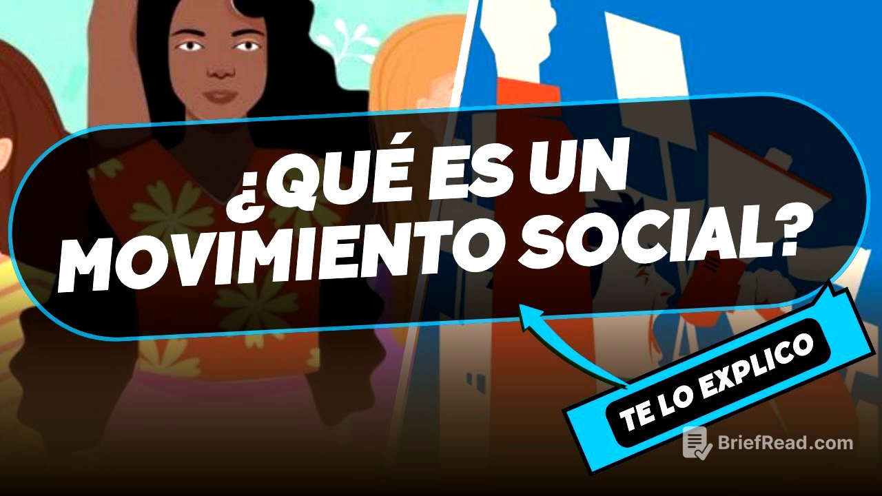 ¿Qué es un movimiento social? Explicación Facil