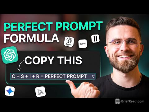 The ULTIMATE 2025 Guide to Prompt Engineering - Master the Perfect Prompt Formula!
