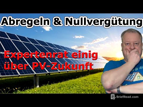 Energieausschuss hat getagt: Kommen Photovoltaik Abregelung und Nullvergütung schon bald?