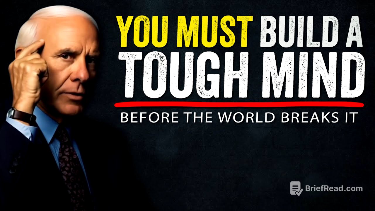 Toughen Your Mind or the World Will Break It | Jim Rohn Motivation