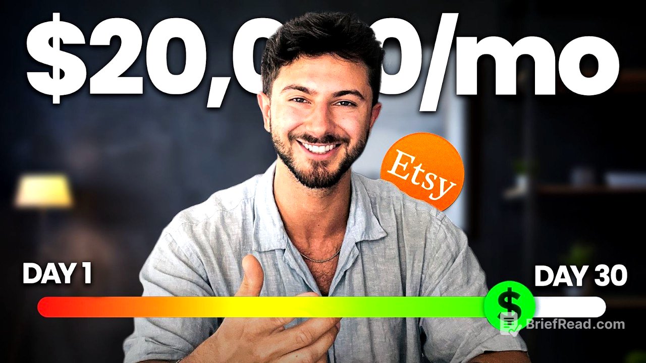 I MADE $20k on Etsy In 30 Days To Prove It’s NOT Luck