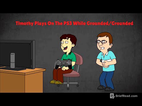 WOW!!! Timothy Plays On The PS3 While Grounded/Grounded