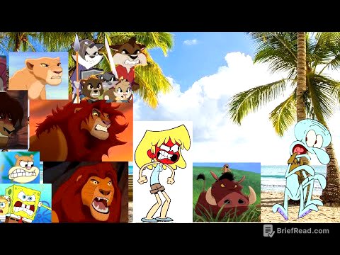 Squidward steals and eats Timon and Pumbaa's grub sandwich and gets punished for it
