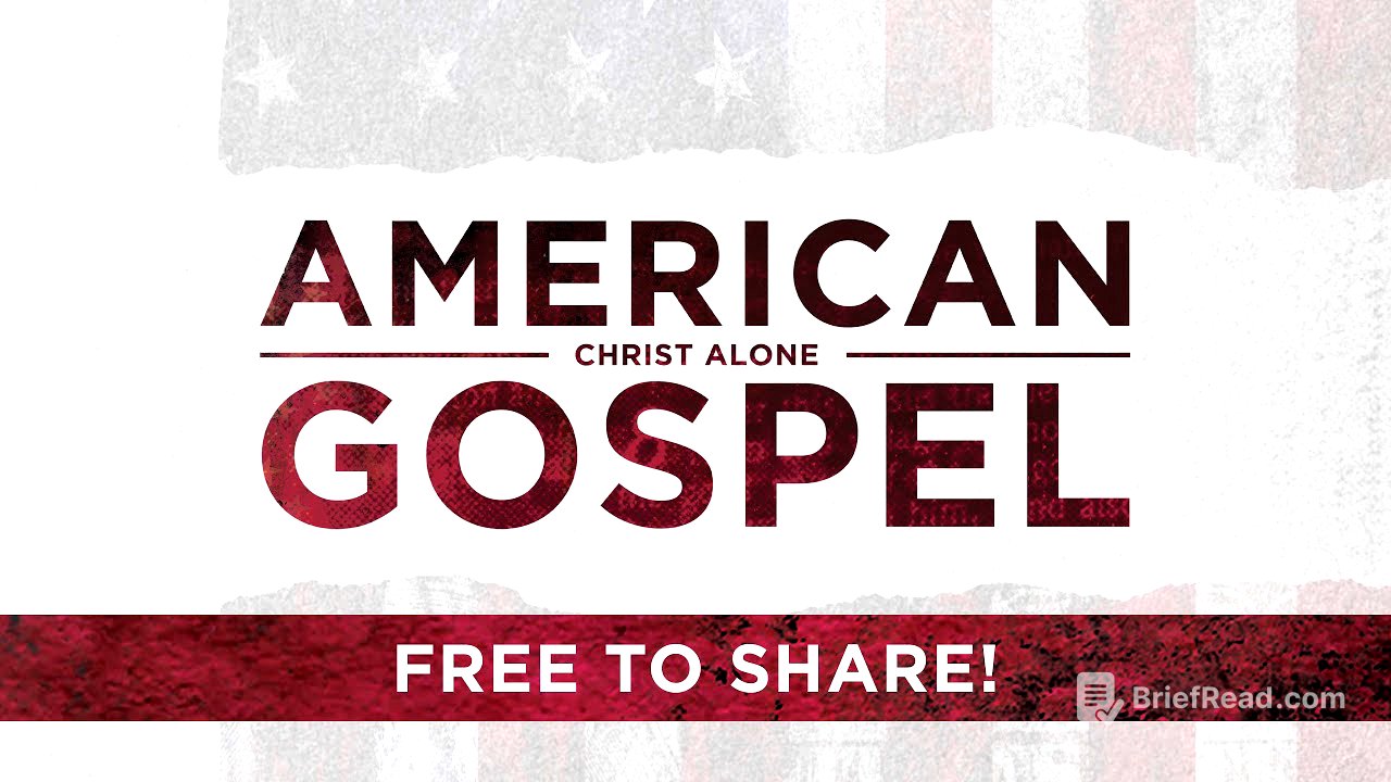 American Gospel: Christ Alone - Full Film (Official)