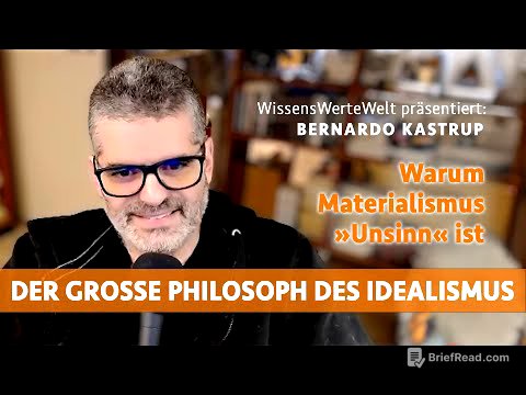 Warum Materialismus »Unsinn« ist | Bernardo Kastrup im Gespräch