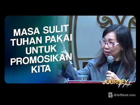 MASA SULIT TUHAN PAKAI UNTUK PROMOSIKAN KITA - Ps. Ruth Julia