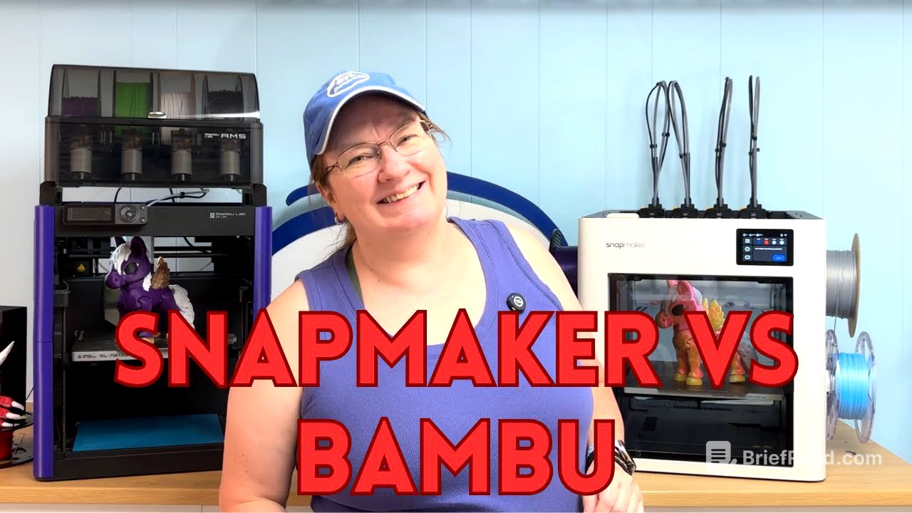 Honest Opinion: Snapmaker U1 vs Bambu AMS and the End of Printer Poop