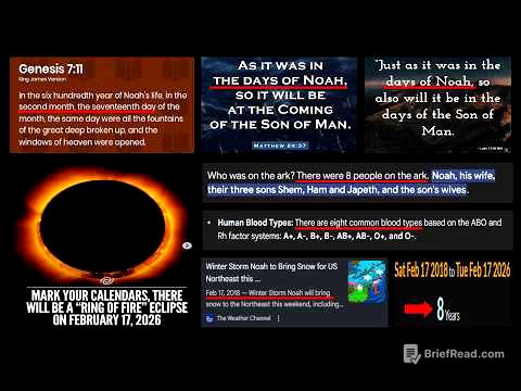 AS IN THE DAYS OF NOAH - FEBRUARY 17, 2026