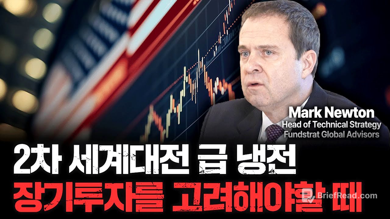 2차대전 이후 처음 맞는 폭락, 장기적으로 봐야합니다ㅣMark Newton [Global Money Talk]