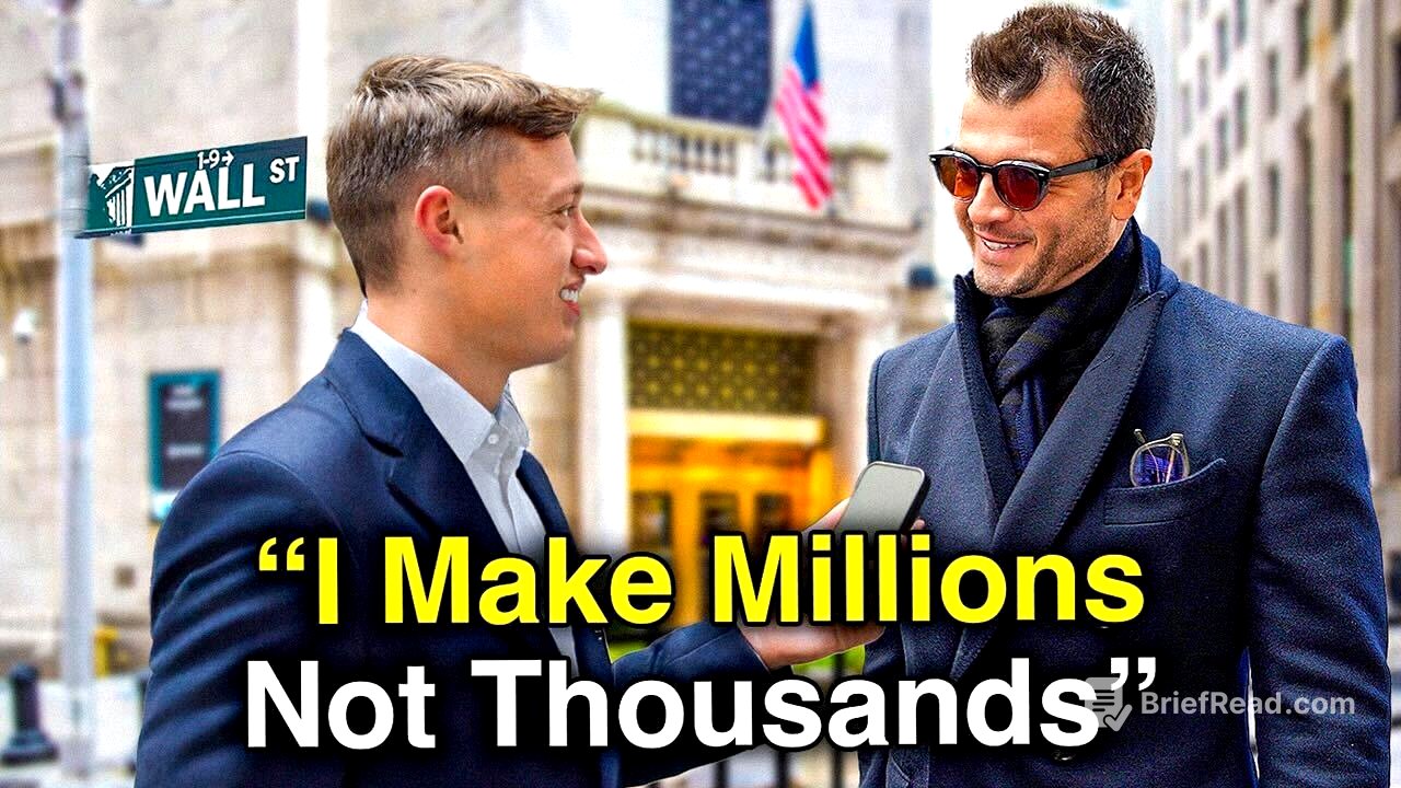 Asking Wall Street Millionaires How To Make $1 Million