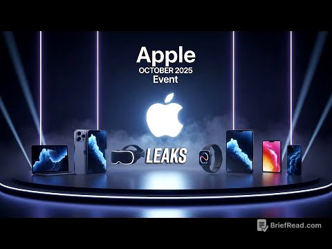 Apple October Event 2024 – 8 INSANE Products Leaked for Launch!