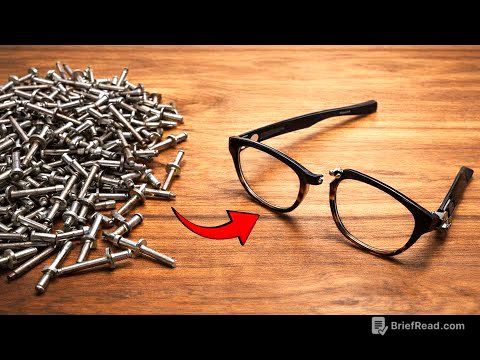 Plastic Welding Secret! Ingenious Way To Repair Broken Eyeglasses Like New