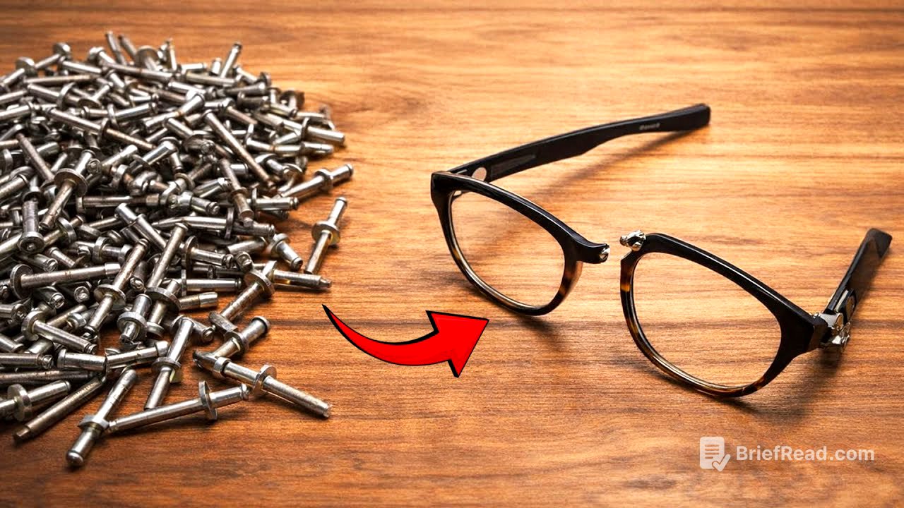 Plastic Welding Secret! Ingenious Way To Repair Broken Eyeglasses Like New