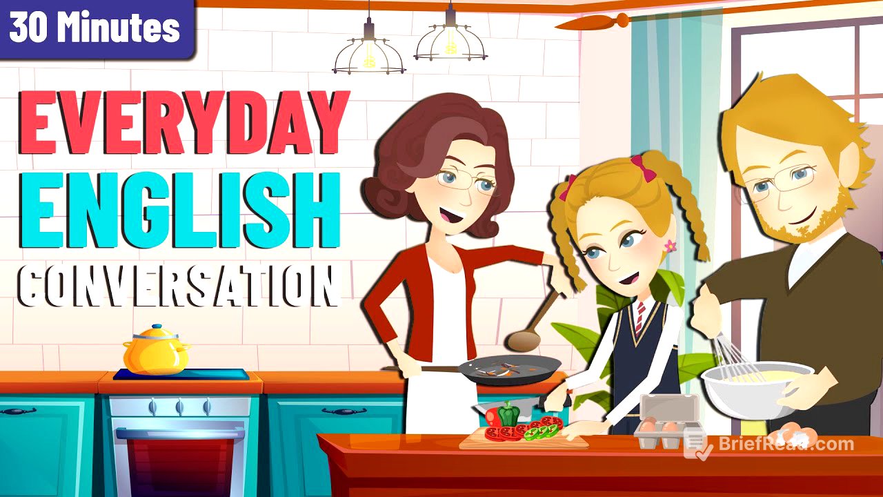 30 Minutes to Learn English Conversation for Beginners | English Story for English Speaking Practice