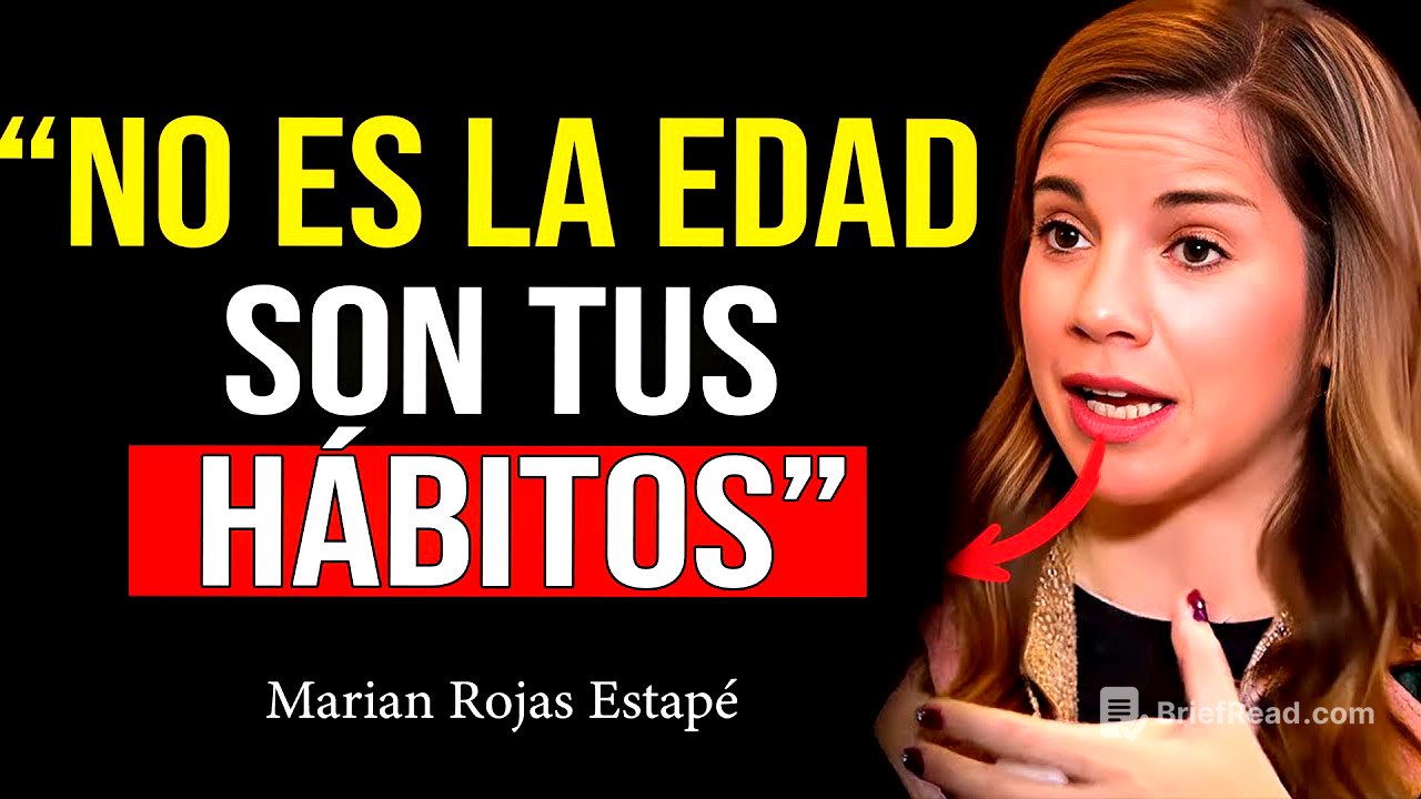 5 Hábitos “Inofensivos” que Hacen Envejecerte Más Rápido | Marian Rojas Estapé