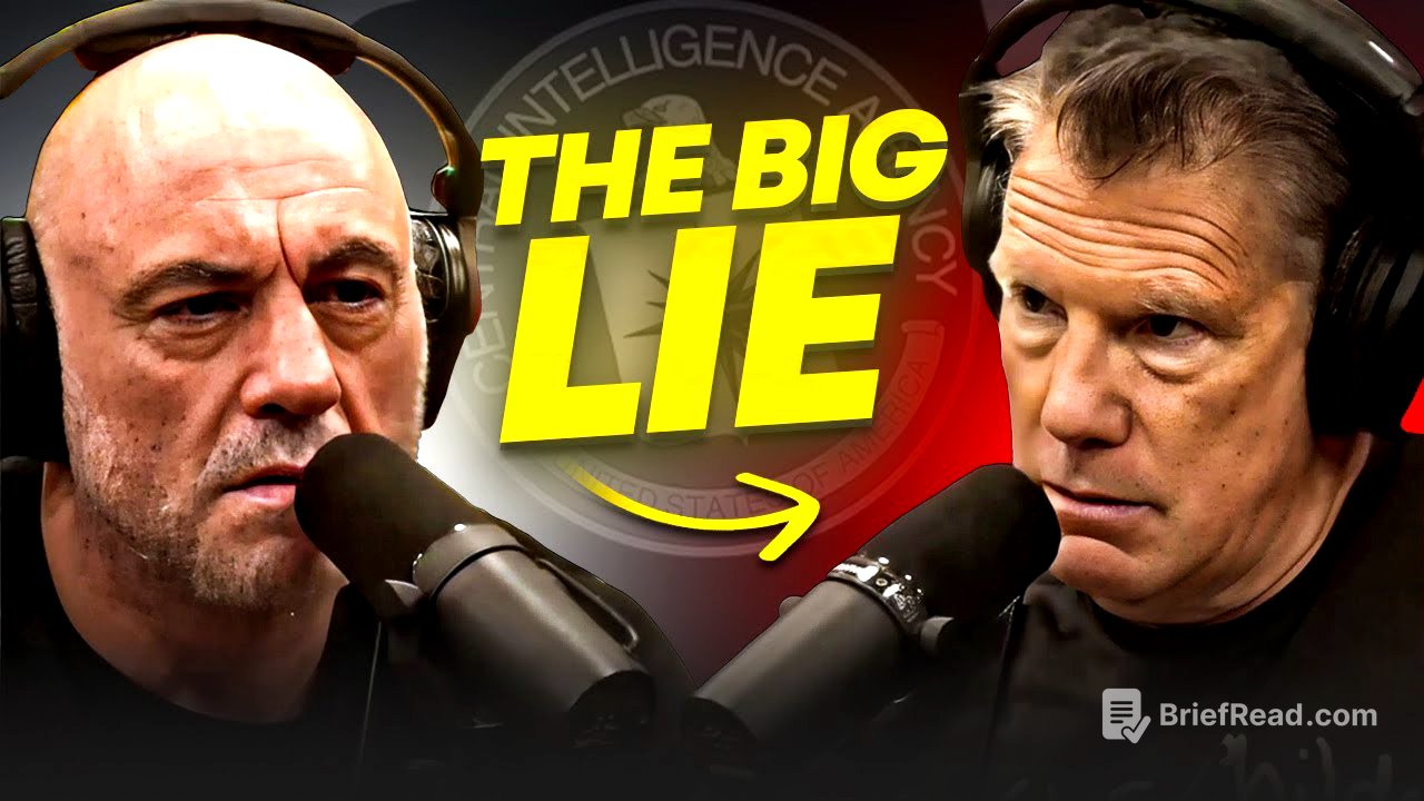 Joe Rogan’s CIA Handler Is in Damage Control