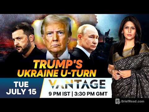 LIVE: Trump Gives 50-day Ultimatum to Russia in Stunning U-turn | Vantage with Palki Sharma | N18G