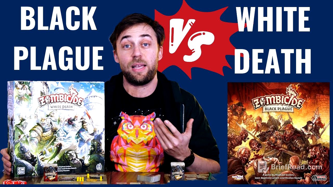 10-ish Differences between Zombicide White Death and Black Plague