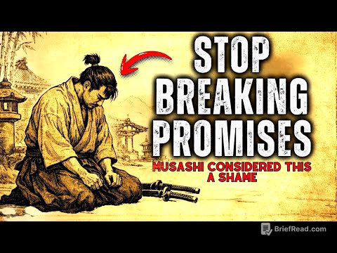 You Don’t Fail From Weakness, You Fail by Breaking Promises to Yourself | Miyamoto Musashi