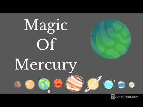 Magic of Mercury Planet - Learn Predictive Astrology: Video Lecture1.39