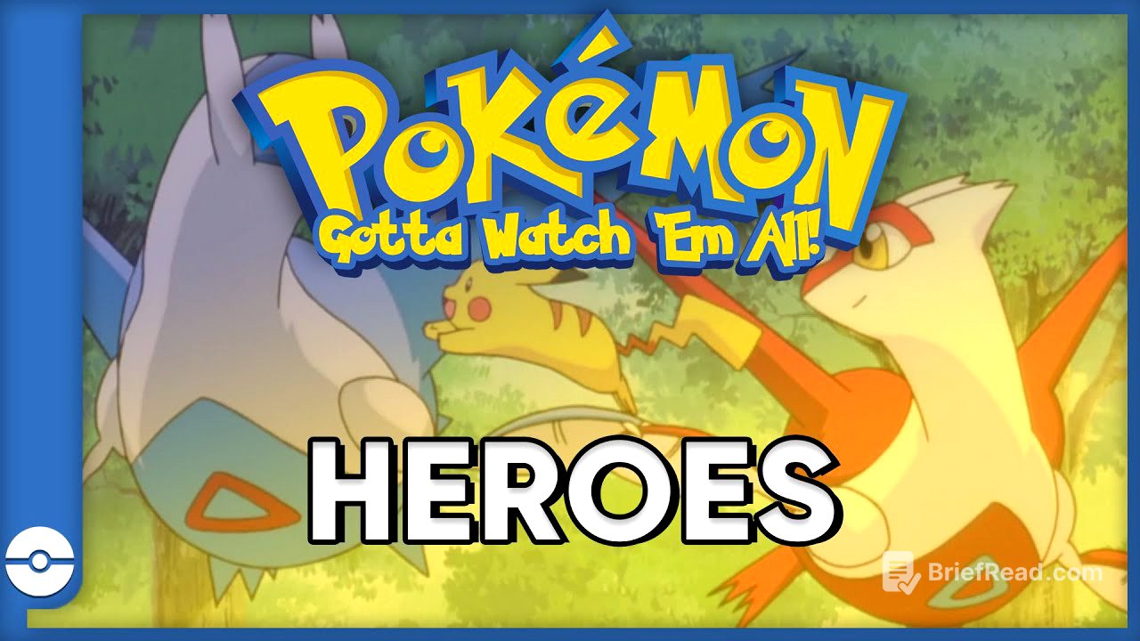 Pokemon: Gotta Watch 'Em All! | Pokemon Heroes | Pokemon Movie Podcast