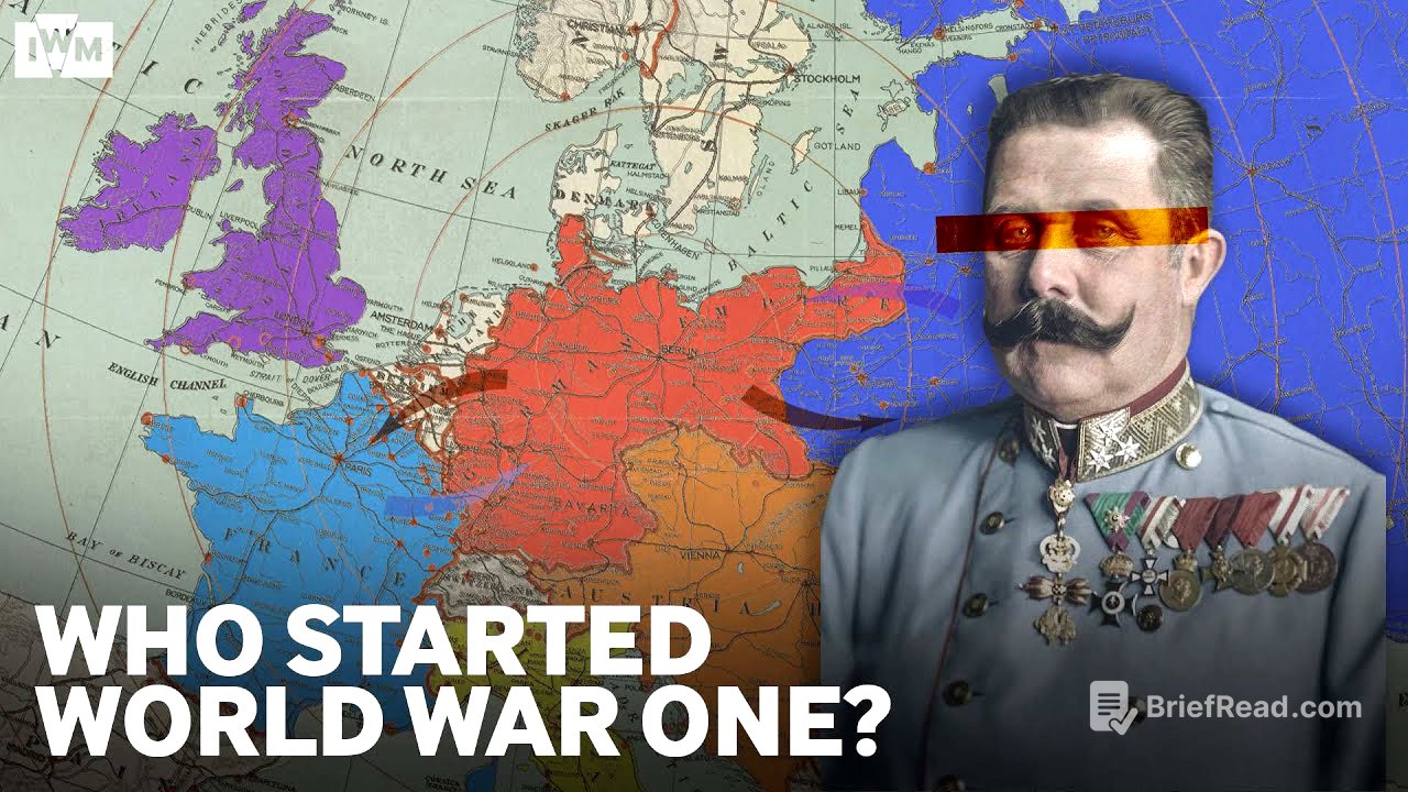 How did WW1 Start? | Causes of the First World War