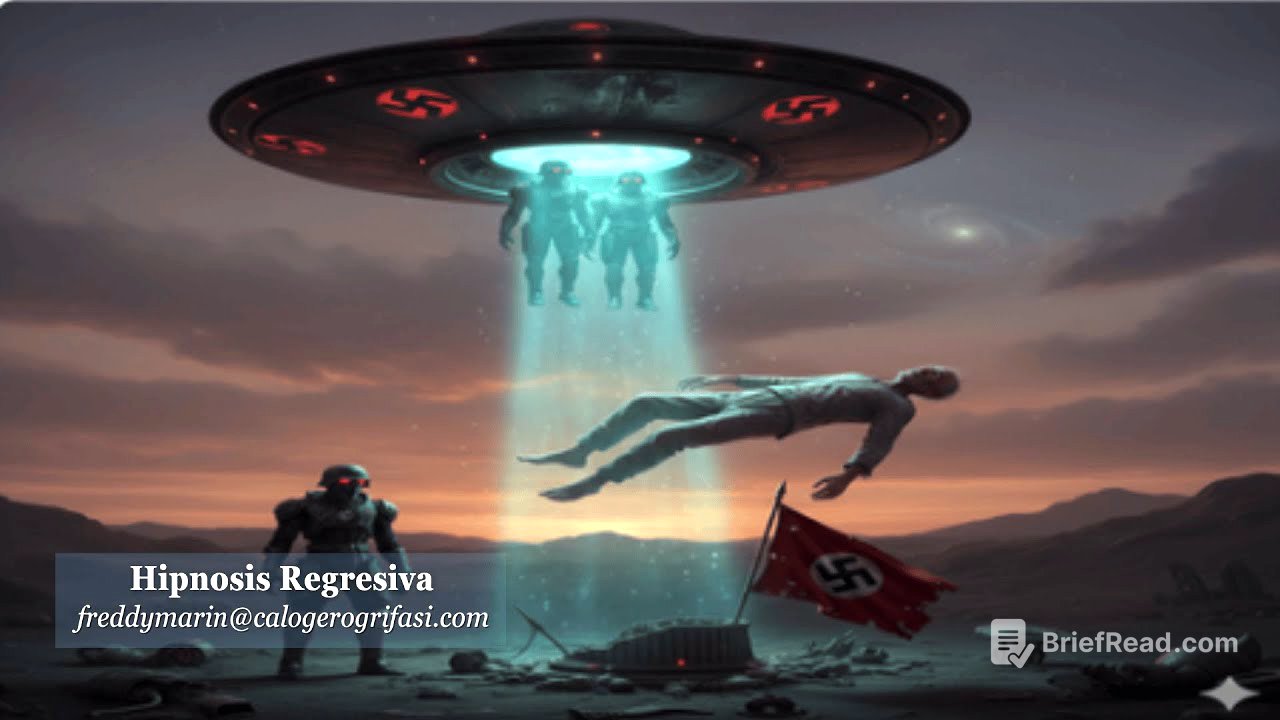 1031-ES Lilian, abducido por nazis al morir - Freddy Marin Hipnosis Regresiva