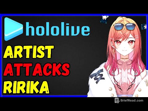 Ririka Artist DELETES art and ATTACKS her, Hololive responds, Agency/group Disbands