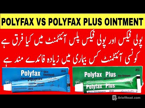 difference between polyfax and polyfax plus ointment | polyfax blue aur green me kya farq hai