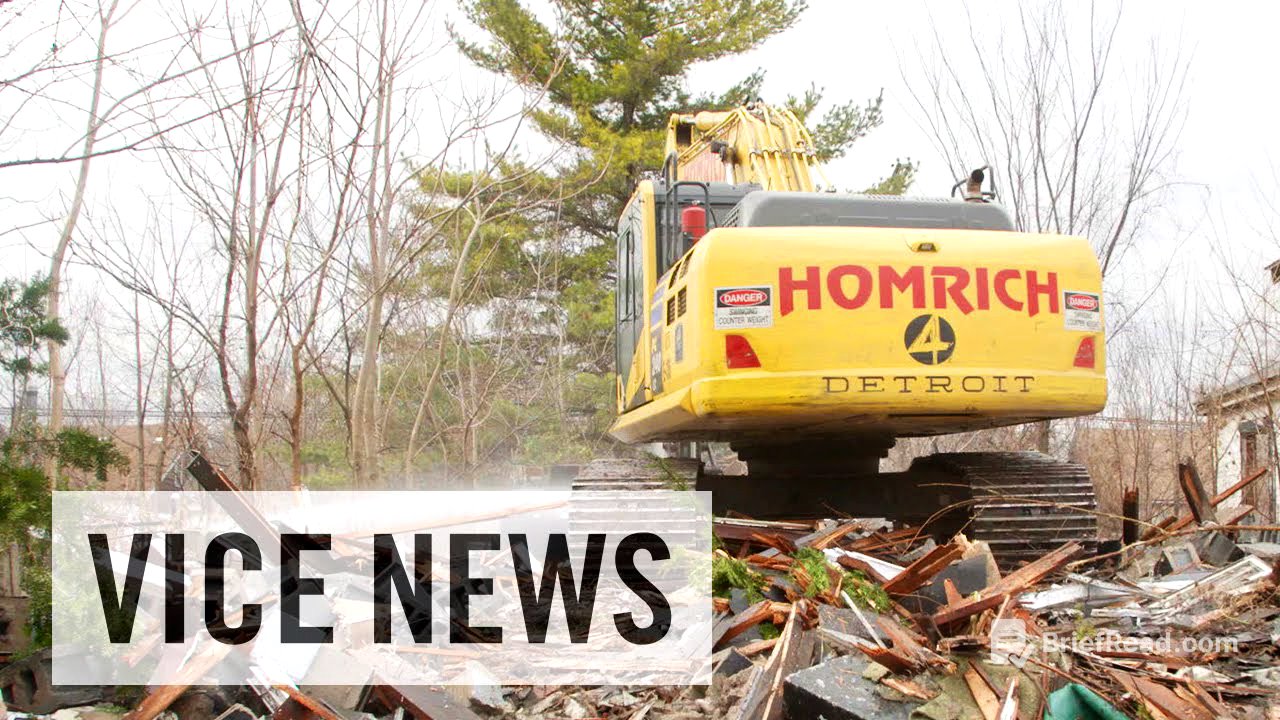 Tearing Down Detroit: Demolishing Houses for the Economy