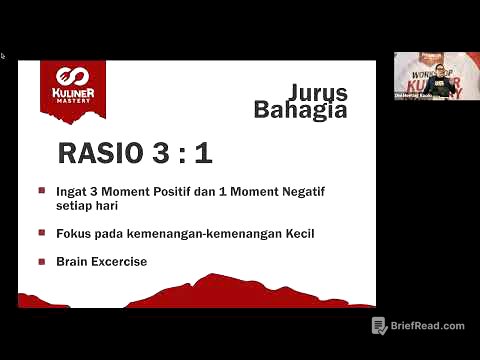 Rekaman Workshop Kuliner Mastery  | Sesi 1 : Minggu, 12 April 2026