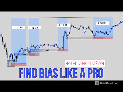 How To Find Bias In trading | Bias Simplified | SMC & ICT Strategy | MS Trading